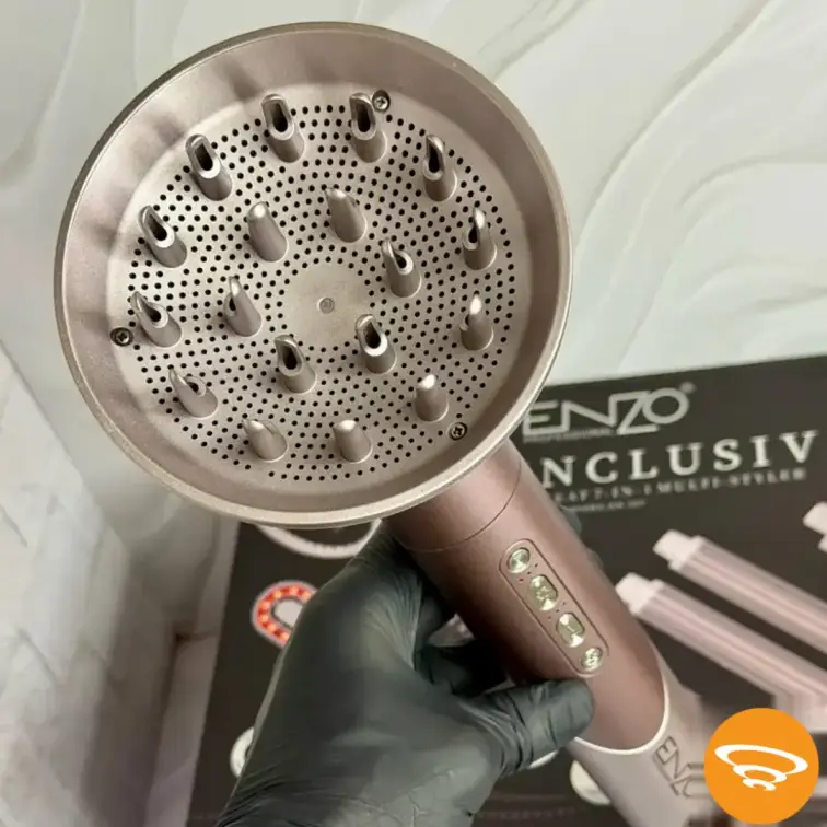 سشوار چندکاره انزو مدل EN-507 با موتور BLDC و 7 سری