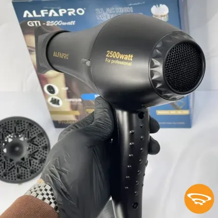 سشوار آلفا پرو ALFA PRO مدل AL-150 با توان 2500 وات و موتور AC