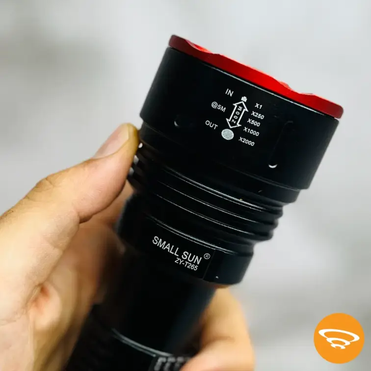 چراغ قوه قابل شارژ اسمال سان مدل ZY-T265