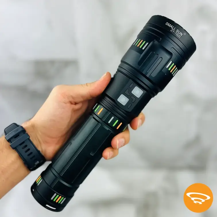 SmallSun ZY-T600؛ چراغ قوه 5000 لومنی اسمال سان