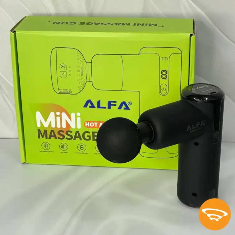 ماساژور تفنگی ALFA مدل Mini با عملکرد ماساژ گرم و سرد